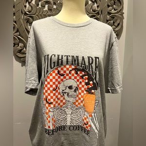 ☕️☠️Nightmare Before Coffee T
